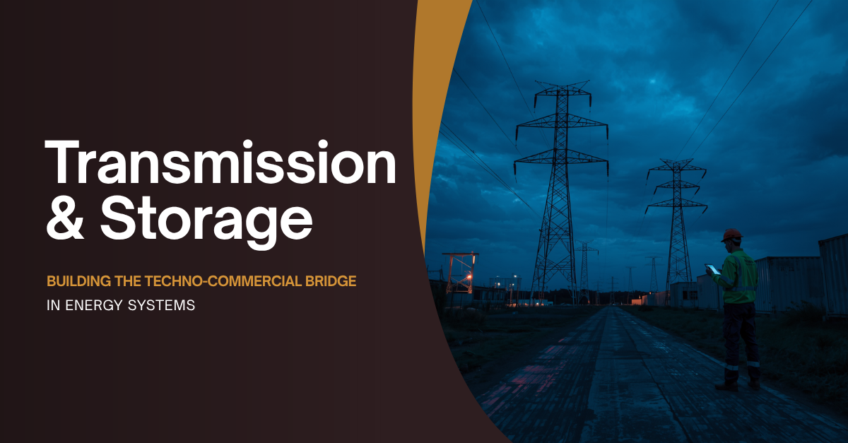 Transmission & Storage: Building the Techno-Commercial Bridge in Energy Systems